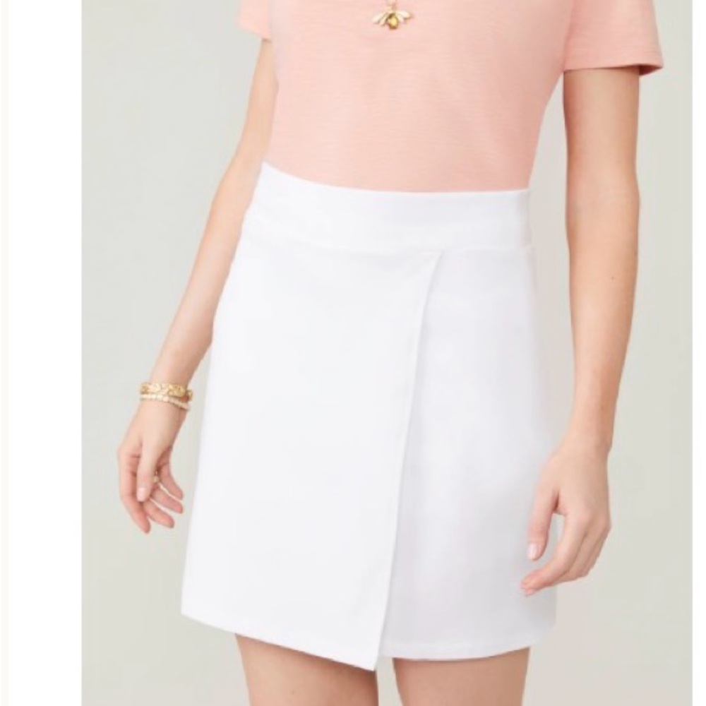 Spartina 449 White Mini Skirt